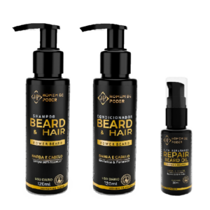 Kit Shampoo + Condicionador + Óleo Homem de Poder